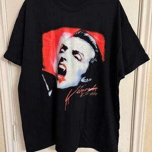 Black Graphic Dracula T-Shirt by Vivere